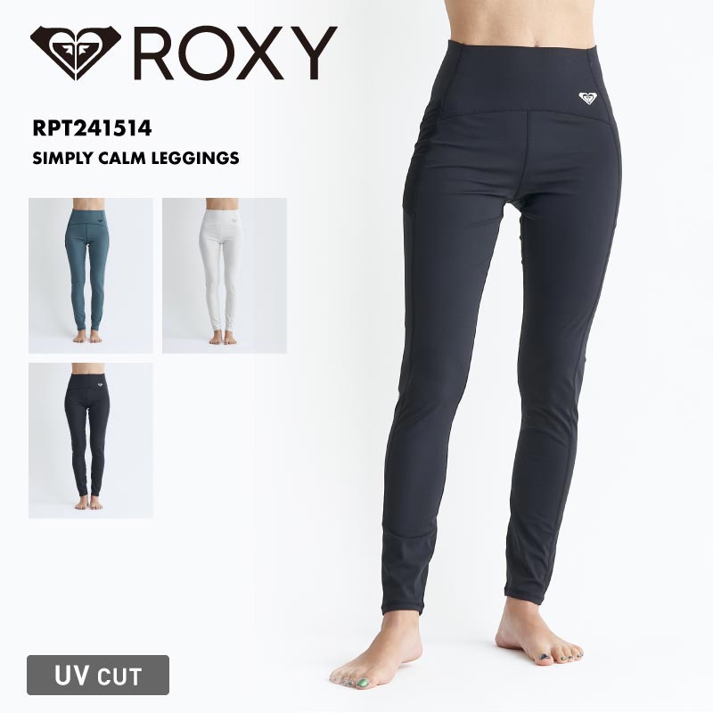 ROXY/ ǥ 쥮 SIMPLY CALM LEGGINGS 2024 SPRING FITNESS RPT241514 糰к ס  UVå Φξ ® 