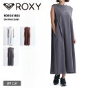 ROXY/ロキシー レディース UVCUT ワンピース ON THE COAST 2024 SPRING RDR241803 Aライン ロングワンピース 体型カバー ポケット付き UV加工 ブランド ロゴ 速乾 正規品 シンプル 女性用