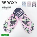 ROXY/ロキシー キッズ ビーチサンダル RG VIVA STAMP II 2024 SPRING ARGL100283 シンプル ビーサン サンダル ビーチ...