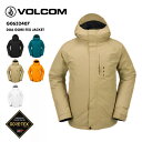 VOLCOM/ボルコム メンズ GORE-TEX スノージャケット G0652407 スノージャケット スノボウェア スノーウェア スキーウェア 上 ゴアテックス スノーボードウェア 男性用 ブランド