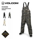 【SALE】 VOLCOM/ボルコム メンズ GORE-TEX スノービブパンツ G1352403 スノーパンツ スノボウェア スノーウェア スキーウェア 下 ...