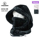 【SALE】 VOLCOM/ボルコム レディース フードウォーマー K5552400 フード付きネックウォーマー 首元 防寒 フリース スキー スノーボード ス...