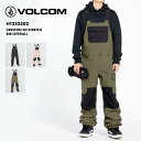 スノーボードウェア ボードウェア スノボウェア VOLCOM/ボルコム レディース スノーウェア ビブパンツ CRESTON 3D STRETCH BIB OV...