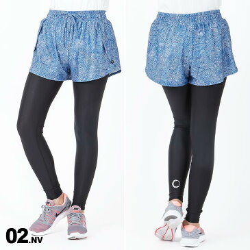 アウトレット レディース ショートパンツ&タイツセット 319-545 ヨガ フィットネス ジム アウトドア 水陸両用 女性用 フィラ FILA 【20アウトレット】
