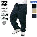 ビラボン BILLABONG メンズ スノーボードウェア パンツ BC01M-705 下 ボトムス ジョガーパンツ スノーパンツ スノボウェア スノーウェア ス...