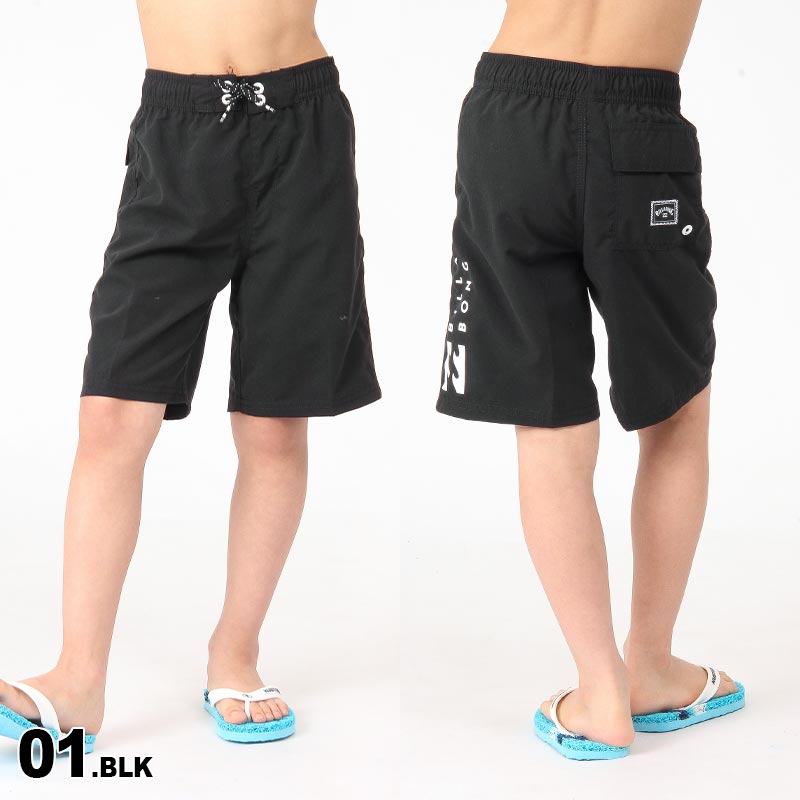 ビラボン BILLABONG キッズ サーフパンツ BC015-401 海水パンツ 水着 サーフトランクス サーフショーツ ボードショーツ ひざ丈 海パン ジュニア 海水浴 ビーチ プール 子供用 こども用 男の子用