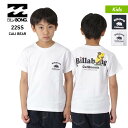 BILLABONG ビラボン キッズ 半袖 Tシャツ BC015-205 トップス ティーシャツ ロゴ ジュニア 子供用 こども用 男の子用