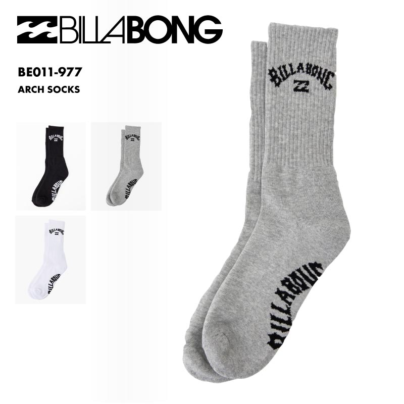 全品10%OFF券配布 BILLABONG/ビラボン メンズ ソックス ARCH SOCKS 2024 SPRING BE011-977 靴下 ビラボンソックス リブソックス リブ靴下 ブランド ロゴ 男性用 《OTMSS》 《☆》 型落ち アウトレット(4.0)