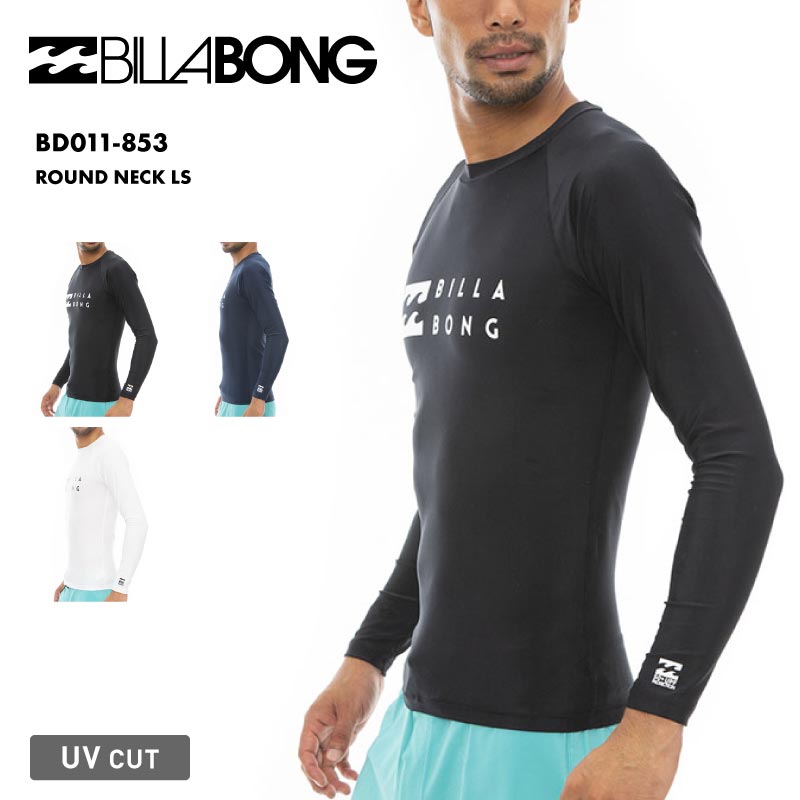 10OFF SALE BILLABONG/ӥܥ  Ĺµ å奬 ROUND NECK LS 2023 SPRING BD011-853 UPF50+ UVå  åȥ ղ Ĺ ȥåץ ֥ Ƥɻ Φξ 