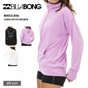 BILLABONG/r{ fB[X  bVK[h p[J[ LOOSE ZIP UP HOODED 2023 SPRING BD013-856 UPF50+ WbvAbv OJbg t[ht nClbN uh S  Ki p