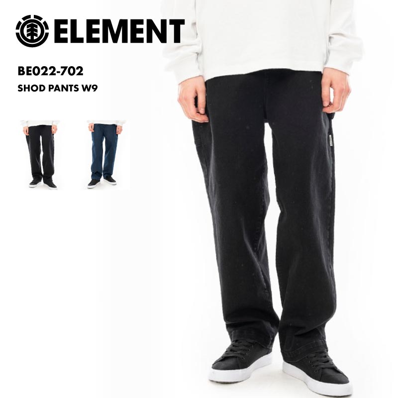 樂天商城 - ELEMENT/エレメント メンズ スケートボードパンツ リラックス ワイド SHOD PANTS W9 2024 FALL BE022-702 ロングパンツ 長ズボン デニム 伸縮 ロゴ ブランド 正規品 男性用 ロゴ ワイドシルエット 《☆》 型落ち アウトレット