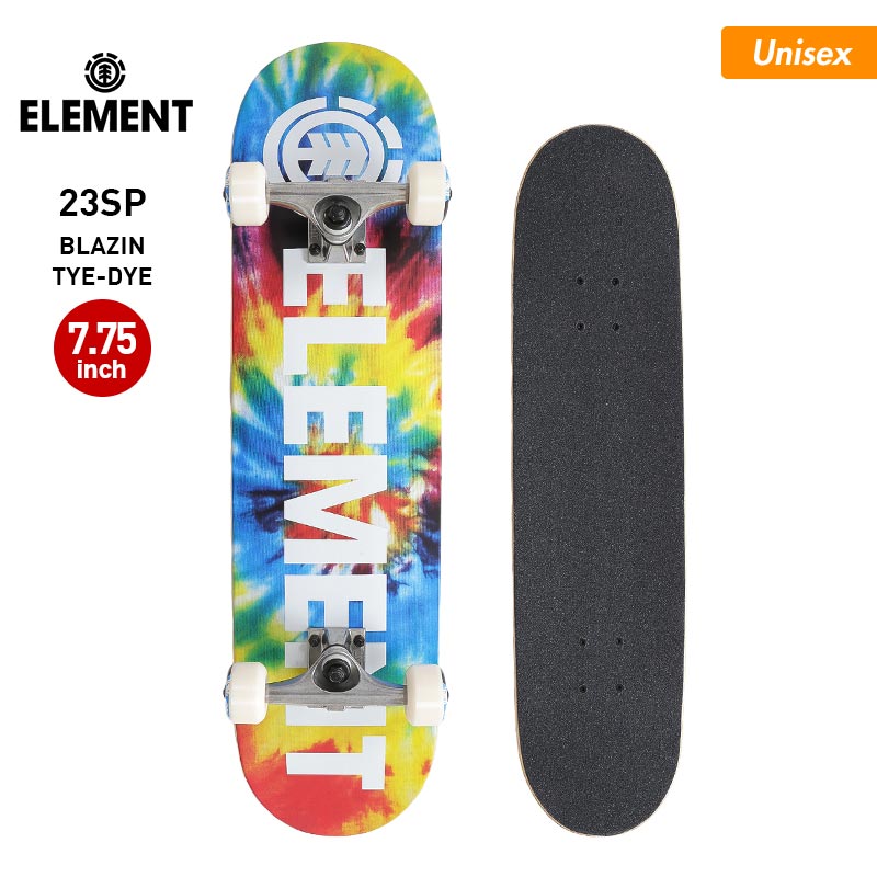 ELEMENT/エレメント スケートボード コンプリートデッキ 7.75インチ BD027-402 スケボー ギア デッキ トラック ウィール付き 完成品 大人用