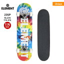 全品10％OFF券配布 ELEMENT/エレメント スケートボード コンプリートデッキ 7.75インチ BD027-402 スケボー ギア デッキ トラック ウィール付き 完成品 大人用