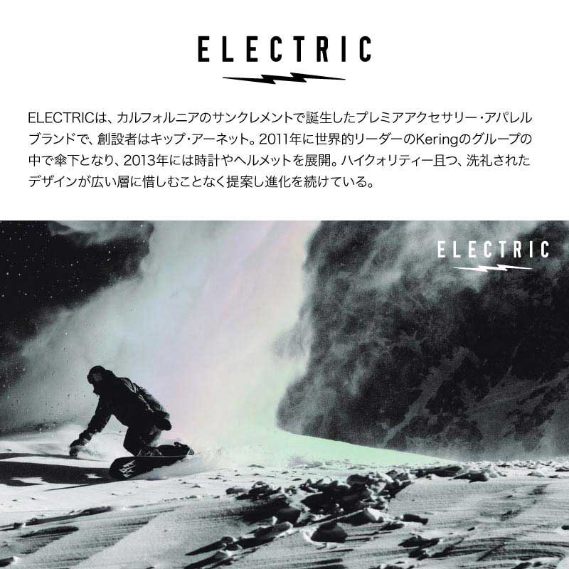 ELECTRIC/エレクトリック メンズ スノージャケット WATER REPELENT TECH HOOD 2025...