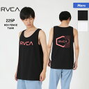 RVCA/ルーカ メンズ タンクトップ BC041-359 ノースリーブ ノースリーブ ランニング バックプリント 男性用