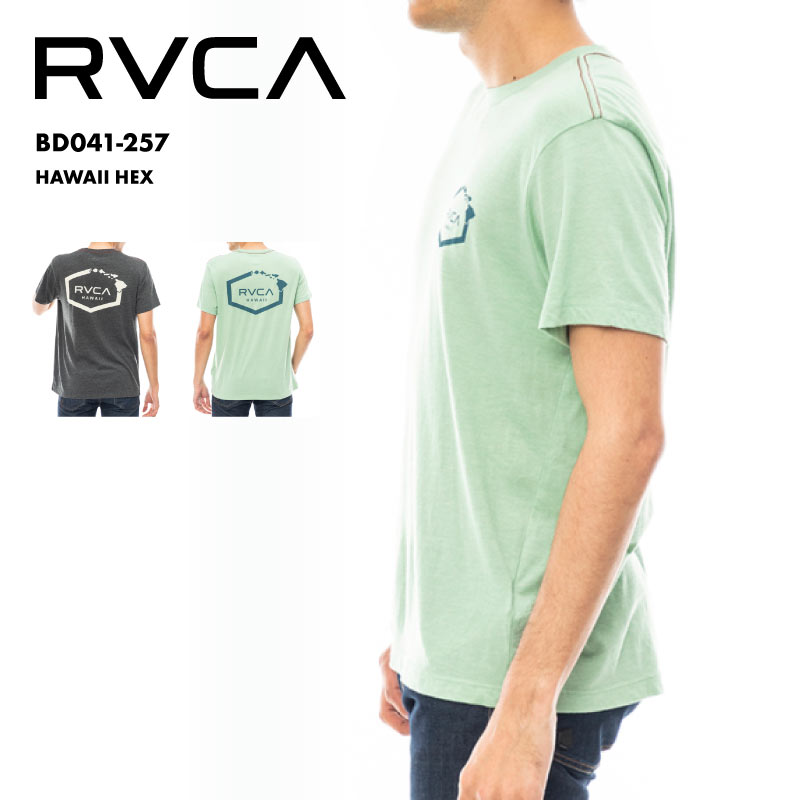 樂天商城 - 《SALE》 RVCA/ルーカ メンズ 半袖 Tシャツ HAWAII HEX 2023 SUMMER BD041-257 トップス TEE カットソー 春夏 半そで ブランド おしゃれ ギフト プレゼント 男性用 《OTMSS》 《☆》 型落ち アウトレット