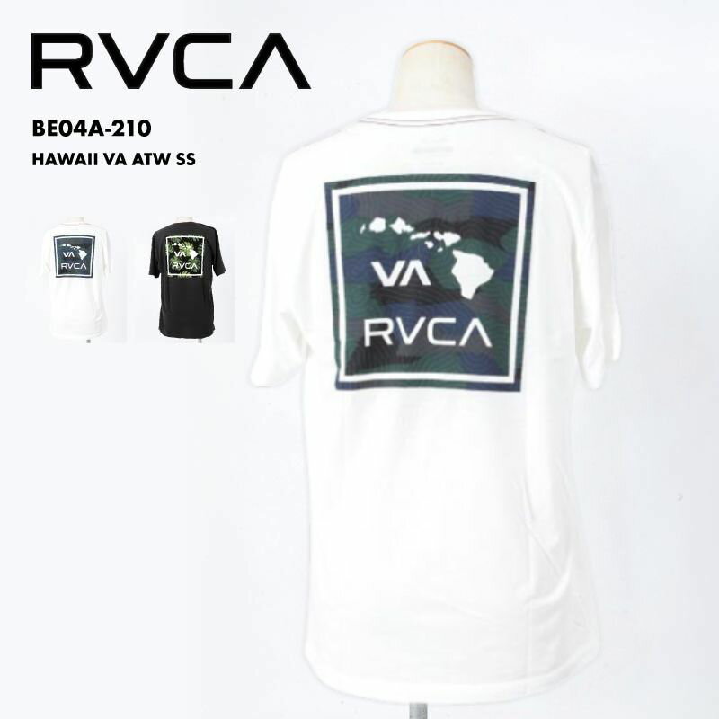 ルーカ Tシャツ メンズ HAWAII VA ATW SS 2024 SUMMER 半袖 夏服 トップス プリント おしゃれ ブランド BE04A-210 RVCA SALE セール アウトレット 型落ち 激安 《OTMSS》 《☆》
