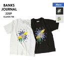 全品10％OFF券配布 BANKS JOURNAL/バンクスジャーナル メンズ 半袖 Tシャツ ATS0709 ティーシャツ クルーネック ロゴ トップス 男性用