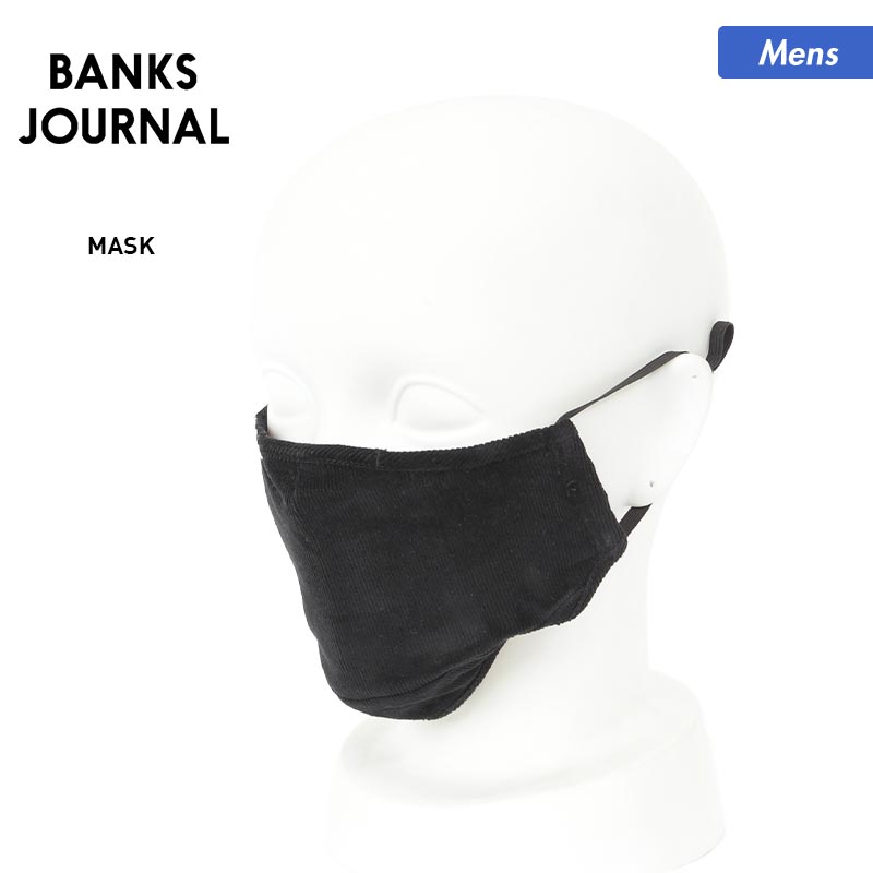 【SALE】 BANKS JOURNAL バンクスジャーナル メンズ マスク AX0025 PM2.5フィルター付き スポーツマスク ノーズワイヤー付き 男性用