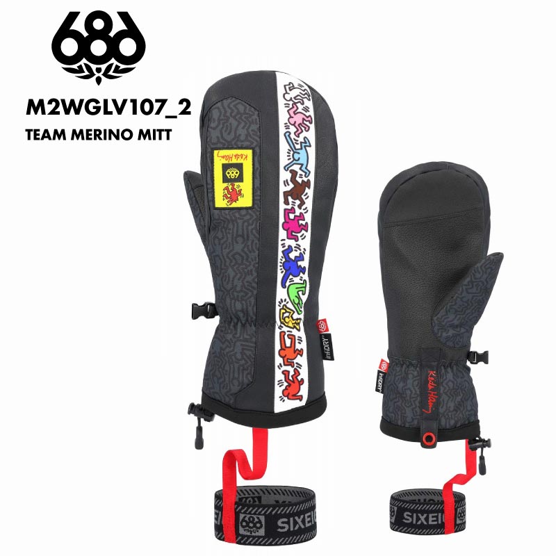 メーカー希望小売価格はメーカー商品タグに基づいて掲載していますOCSTYLE オーシースタイル OCスタイル商品詳細素材・仕様686/シックスエイトシックス メンズ スノー ミトングローブ TEAM MERINO MITT WINTER 24-25 M2WGLV107_2インサレーション入りで保温力のあるオーバーカフデザインのミトングローブ。686のライダー達がデザインしたロゴが目立つPOPなデザイン。グローブをはめたままでもスマートフォンのスクリーンを操作でき、落下防止のリーシュコード付きでとても便利。サイズM：甲幅+I3:AT37.62-8.89cmL：甲幅8.89-10.16cmXL：甲幅10.16-11.43cm※商品によって多少の誤差がございますので、予めご了承ください。注意事項※初期不良以外の返品・交換は固くお断りしております。サイズ・カラー選び等は慎重に行ってください。※掲載商品の色は、できる限り現品と同じになるよう努めておりますが、ご使用のパソコン環境により多少色合いが異なる場合がございます。著しい色の相違は御座いませんのでご安心ください。