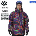 【SALE】 シックスエイトシックス 686 メンズ スノーボードウェア ジャケット M2W116_Gra 上 プルオーバー トップス スノージャケット スノボ...