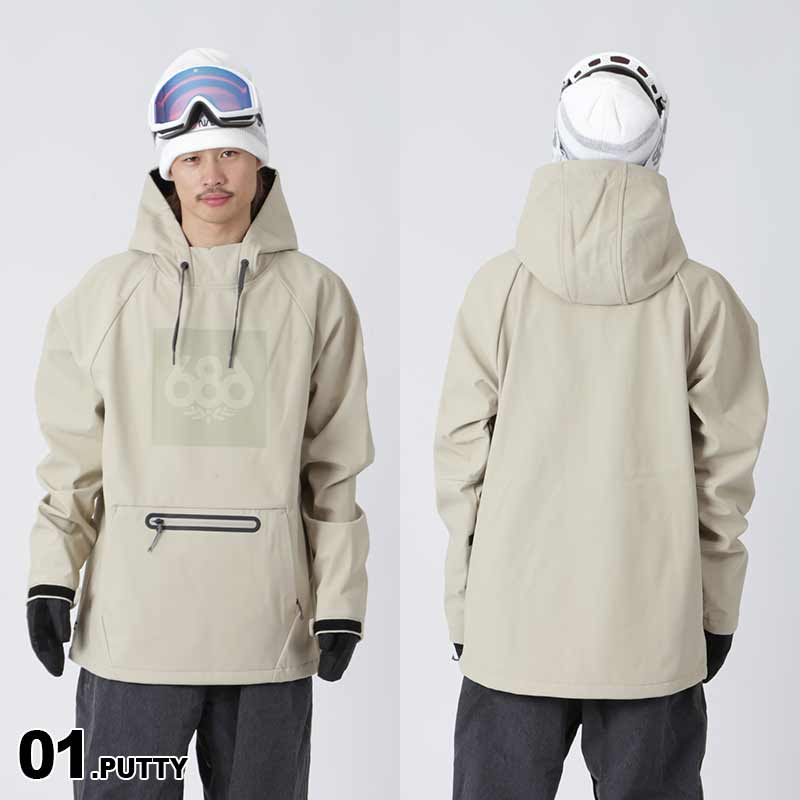 楽天市場】686（サイズ（S/M/L）LL）（スノーボード用ウェア