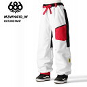 スノーボードウェア ボードウェア スノボウェア 686/シックスエイトシックス レディース スノーウェア パンツ OUTLINE PANT WINTER 24-...