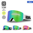 Horsefeathers/ホースフェザーズ メンズ ゴーグル COLT_GOGGLES スノーボード スノボ スキー スノー ゴーグル ハード付 UVCUT 保護 男性用 ブランド