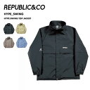 Republic & Co/リパブリック メンズ スノーウェア コーチジャケット HYPE SWING TOP JACKET 2024-25 SNOW HYPE...