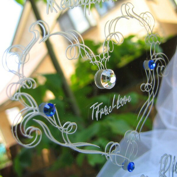 ウェルカムボード 鏡【デザイン20以上!】ブライダル 結婚祝い プレゼント ウェディング オリジナル 手作り 文字 ミラー　額 玄関 挙式 結婚 友人 2