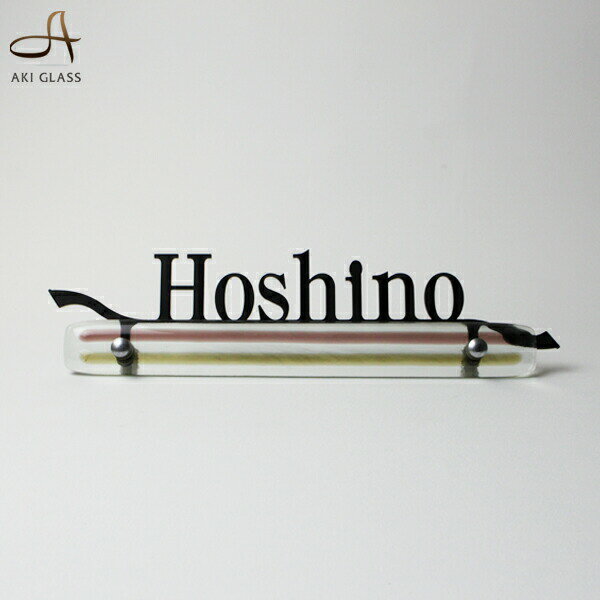 ステンレス表札【ガーデニングの様に戸建を彩る】ガラス 戸建 ステンレス 玄関 おしゃれ 表札 アイアン表札風 アルファベット シンプル 風水ネーム プレート 表札 オシャレ　アイアン