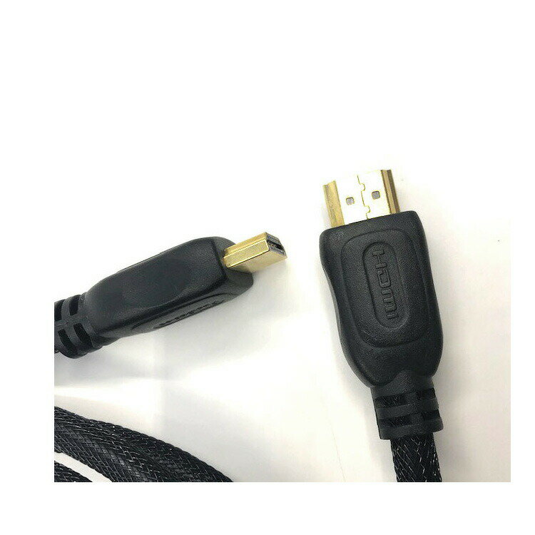 HDMIケーブル 2M ナイロンメッシュ網加工 HDMI-HDMI