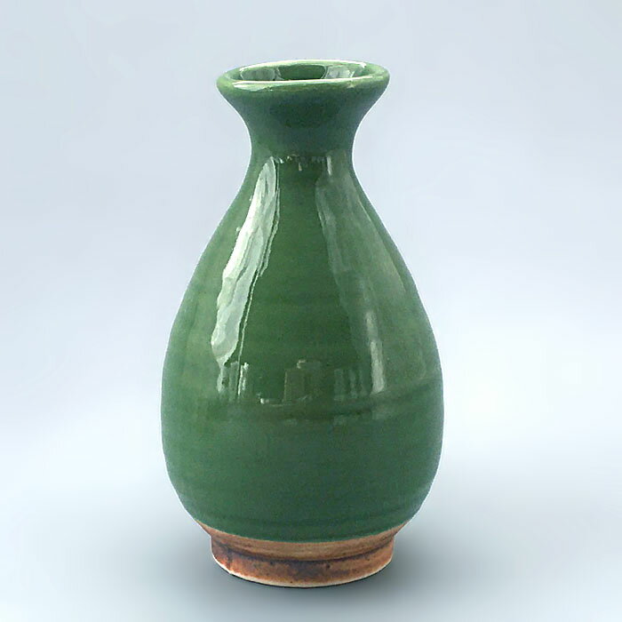 焼き物 グリーン 徳利 小 レンジ とっくり 日本酒 酒 熱燗 ぬる燗 ひや 冷酒 日本製 陶器 和食器 美濃焼