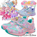 プリキュア スニーカー シューズ 女の子 わんだふるぷりきゅあ プリキュア靴 子供靴 キッズシューズ かわいい 女児 運動靴 キッズ ピンク パープル キャラクターシューズ 15cm 16cm 17cm 18cm 19cm 小学校 幼稚園 保育園 通園 通学 お出かけ 3808