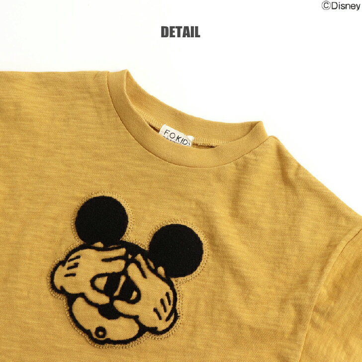 ディズニーキャラクターBIGTシャツ 80cm-140cm F.O.KIDS キッズ 子供服 半袖 男の子 女の子 | 子供 こども こども服 男児 女児 男 女 ベビー キッズ ジュニア トップス Tシャツ 半袖 BIGシルエット R207021 FO