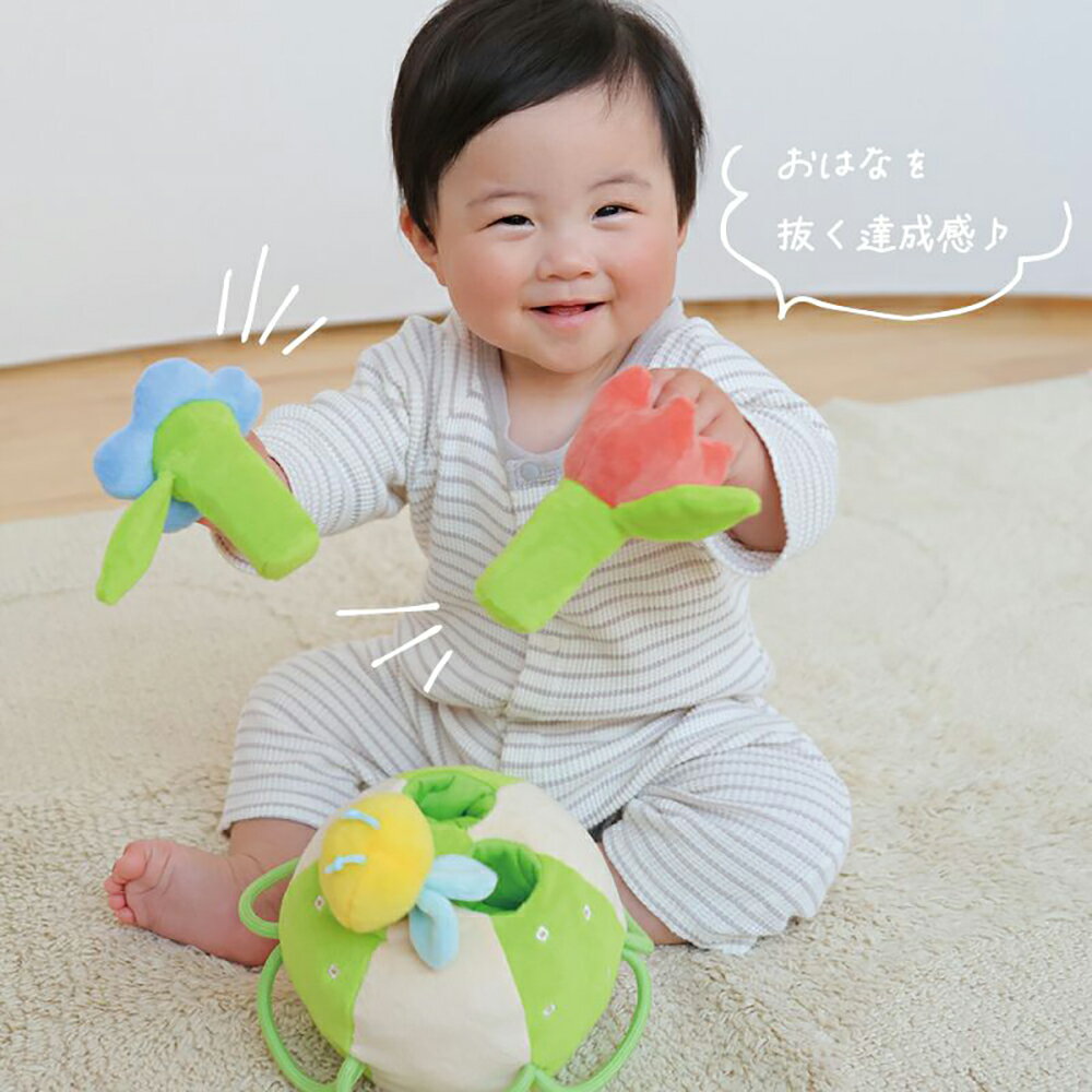 【クリスマス早得P7倍】 おもちゃ クリスマスプレゼント 0歳 1歳 ボール ラトル ガラガラ 知育玩具 布おもちゃ 出産祝い 男の子 女の子 ふりふりみつばち 赤ちゃん クリスマス プレゼント 誕生日 ギフト ファーストトイ 洗濯可 ベビー 動物 花 幼児教室慣習 エドインター 3