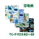 ランチクロス 男の子ハンドメイド ナフキン【恐竜 コラージュ】【通園 通学に】 入園入学準備グッズ 恐竜柄 給食ナフキン 小学生 園児 幼稚園 保育園 キッズ【...