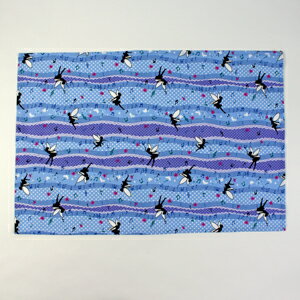ランチクロス 女の子 40×60ハンドメイド ナフキン(40cm×60cm）【ティンカーベル】【通園　通学に】大きめ　給食ナフキン　　お弁当　ランチマット　ランチョンマット　小学校　小学生　キッズ 入園入学準備グッズ　【クリックポスト対応】
