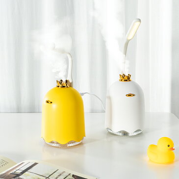 USB加湿器 卓上加湿器 USB 小型 大容量 携帯加湿器静音 オシャレ かわいい 省エネ ミニ アヒル