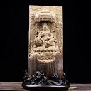 ■商品名：毘沙門天 ■素材： 海南島産天然沈香木 ■サイズ：約45x40x78CM ■重さ：約8.3KG ■特徴：樹脂が多く／幽玄、高雅とした香り／繊細なデザイン／美しい形／職人手作り／達人の技術／目を奪われる美しさ衣装の曲線の美／穏やか表情／魅力的な力強さ／華麗な美しさ／くり抜く彫刻／強い立体感 ◆毘沙門天◆ 仏教における天部の仏神で、持国天、増長天、広目天と共に四天王の一尊に数えられる武神であり、多聞天 または北方天とも呼ばれる。また四天王としてだけでなく、中央アジア、中国など日本以外の広い地域でも、独尊として信仰の対象となっており、様々な呼び方がある。種子はベイ（vai）。日本においては、「五穀豊穣、商売繁盛、家内安全、長命長寿、立身出世」といった、現世利益を授ける七福神の一柱として信仰されている。 ◆沈香（じんこう）◆ 代表的な香木の一つです。沈香が放つ香りは柔らかくて甘く、あるいは強烈な甘い匂いやすがすがしい香りが爽やかで、産地によって違います 組香での利用に適しています。現在、大勢の人が仕事や日常生活に大きなストレスを抱えています。沈香の香りは癒しの香りです、特にその鎮静効果は高く、古来、安眠、リラックスのために、使うことが多いです。リビングルーム、寝室、勉強、オフィス、瞑想ルーム、ヨガルーム、ホテルなど広く使用されてます。沈香木は上等な彫刻材料で、材質が均一ではないため、他の木材に比べて非常に彫刻し難しく、卓越した技術を持つ職人のみ彫刻できます，沈香の彫刻品は古風で素朴さがあり、趣があってコレクションの価値が高いです、非常に人気があります。 ※弊社の木彫刻品はすべて職人手作りです。全商品は一つずつしかございません。(産地は中国海南の沈香木の彫刻品を除く) ※他にも様々な貴重の木材を使用してた彫刻品が多数あります。何十年間彫刻に一筋の職人さんがおり、オーダーメイドを承っております。 ※お見積りご希望の方は手描きでも写真でも大丈夫でございます。サイズと一緒にお問い合わせしてくださいませ。 ※実店舗と他のネットショップも販売しておるため、他の関連店舗が先に売れて、在庫がなくなる場合がございます。 ※ご注文する前にお問い合わせフォームから在庫の確認していただくことがおすすめでございます。 ※モニターの発色により、実際の色と異なる場合があります。 【他では手に入らない木像、彫刻品を多数出品しております】 　　　　　　　　　　　　↓ ◆全品1点限り世界のレア物はこちらをクリック◆