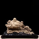 ■商品名：弥勒菩薩 ■素材： :インドネシア産天然沈香木 ■サイズ：約50x19x29CM ■重さ：約630G ■特徴：樹脂が多く／美しい形／上品な香り　迫力ある　華麗　目を奪われる美しさ/職人手作り 達人の技術／穏やか表情／くり抜く彫刻／強い立体感。 ◆弥勒菩薩◆ 弥勒菩薩（みろくぼさつ）、梵: maitreya（マイトレーヤ）、巴: metteyya（メッテイヤ、メッテッヤ）は仏教において、釈迦牟尼仏の次に現われる未来仏であり、大乗仏教では菩薩の一尊である。弥勒は音写であり、「慈しみ」（梵: maitr , 巴: mett ）を語源とするため、慈氏菩薩（“慈しみ”という名の菩薩）とも意訳する。三昧耶形は蓮華上の塔、賢瓶(水瓶)。種子（種子字）は。 ◆沈香（じんこう）◆ 代表的な香木の一つです。沈香が放つ香りは柔らかくて甘く、あるいは強烈な甘い匂いやすがすがしい香りが爽やかで、産地によって違います 組香での利用に適しています。現在、大勢の人が仕事や日常生活に大きなストレスを抱えています。沈香の香りは癒しの香りです、特にその鎮静効果は高く、古来、安眠、リラックスのために、使うことが多いです。リビングルーム、寝室、勉強、オフィス、瞑想ルーム、ヨガルーム、ホテルなど広く使用されてます。沈香木は上等な彫刻材料で、材質が均一ではないため、他の木材に比べて非常に彫刻し難しく、卓越した技術を持つ職人のみ彫刻できます，沈香の彫刻品は古風で素朴さがあり、趣があってコレクションの価値が高いです、非常に人気があります。 ※弊社の木彫刻品はすべて職人手作りです。全商品は一つずつしかございません。(産地は中国海南の沈香木の彫刻品を除く) ※他にも様々な貴重の木材を使用してた彫刻品が多数あります。何十年間彫刻に一筋の職人さんがおり、オーダーメイドを承っております。 ※お見積りご希望の方は手描きでも写真でも大丈夫でございます。サイズと一緒にお問い合わせしてくださいませ。 ※実店舗と他のネットショップも販売しておるため、他の関連店舗が先に売れて、在庫がなくなる場合がございます。 ※ご注文する前にお問い合わせフォームから在庫の確認していただくことがおすすめでございます。 ※モニターの発色により、実際の色と異なる場合があります。 【他では手に入らない木像、彫刻品を多数出品しております】 　　　　　　　　　　　　↓ ◆全品1点限り世界のレア物はこちらをクリック◆