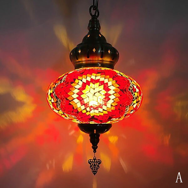 楽天市場】モザイクランプ トルコ（シーリングライト・天井直付