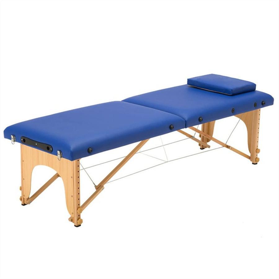 折りたたみ マッサージベッドマッサージ台整体ベッド ポータブルベッド施術ベッド軽量折りたたみ木製 コンパクト ベッドエステベッド高