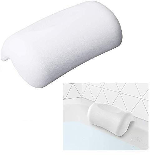 お風呂 まくら バスピロー吸盤 滑り止め付 バスタブ グッズ 浴槽枕 浴用手袋付きセット