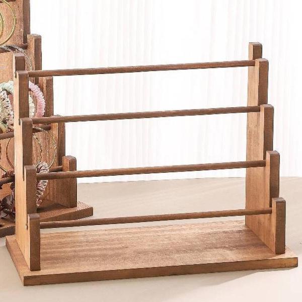 木製ブレスレットホルダーヘアロープディスプレイスタンドショーケースショップショッピングモール4層