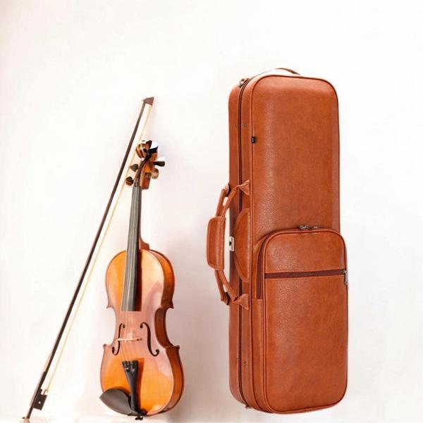 バイオリンケース フルサイズ 4/4 ハードケース 防塵バックパック キャリーケース バイオリンボックス