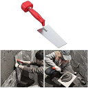 タイル敷設機、タイル張り振動ツール-ステンレス鋼35x10およびバイマテリアルゴムハンドル付きの床層用のこて塗り