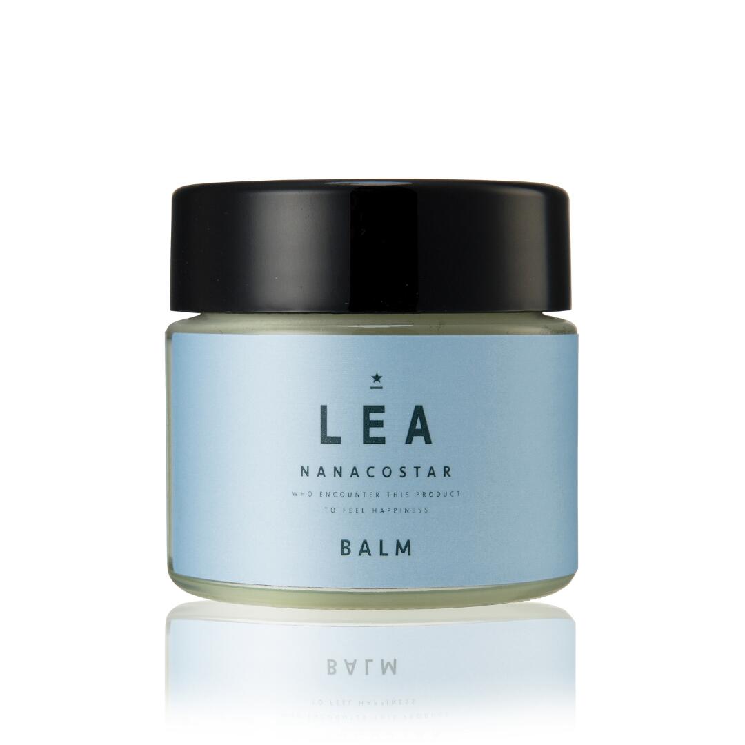 NANACOSTAR公式 LEA ヘアバーム 天然精油 オレンジベルガモットの香り ヘアバーム ヘアスタイリング さらさら べたつかない 自然なツヤ感 セットカ