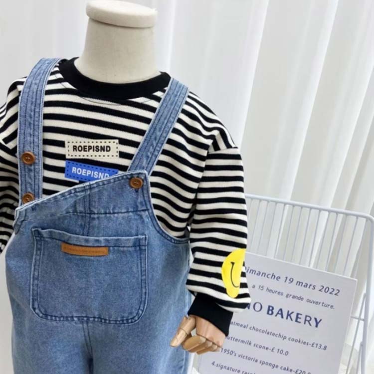 オーバーオール キッズ ベビー服 デニム サロペット ジーンズ 女の子 男の子 ジュ...