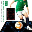 サッカープレイエリアラグ サッカー練習用マット 40×60cm 50×80cm 60×90cm フットボール トレーニングマット ドリブル練習ラグ 室内 サッカ...